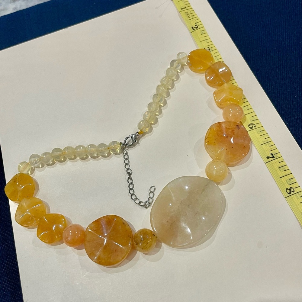 Gorgeous Stone Statement Necklace - image 3